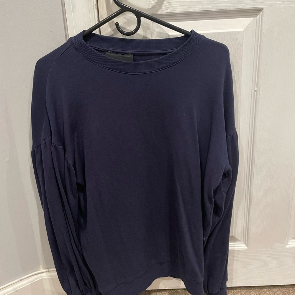 Fate by LFD blue oversized shirt. Loose arms